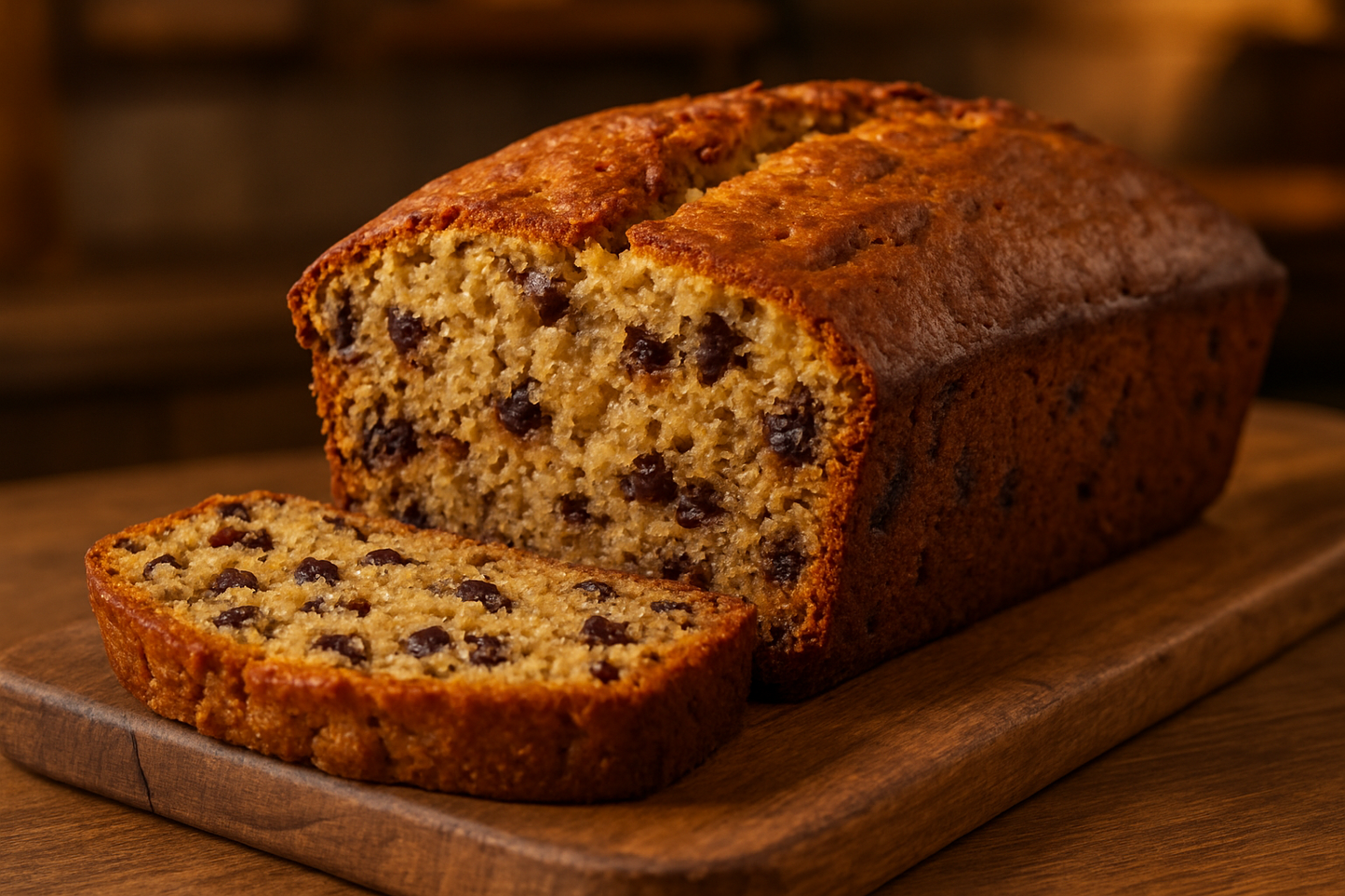 Banana Bread-With Chocolate Chips