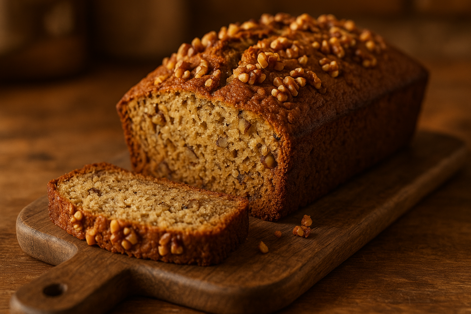 Banana Bread-With Nuts