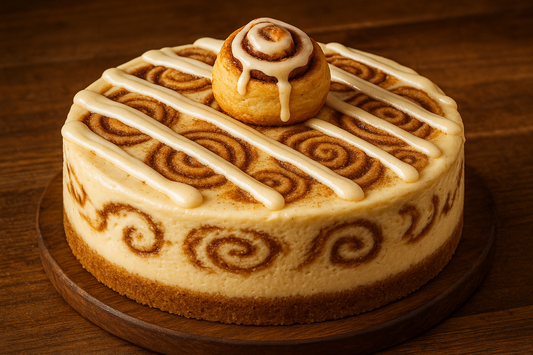 Cinnamon Roll Cheesecake