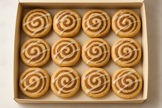 Cinnamon Roll Cookies 12 Pack