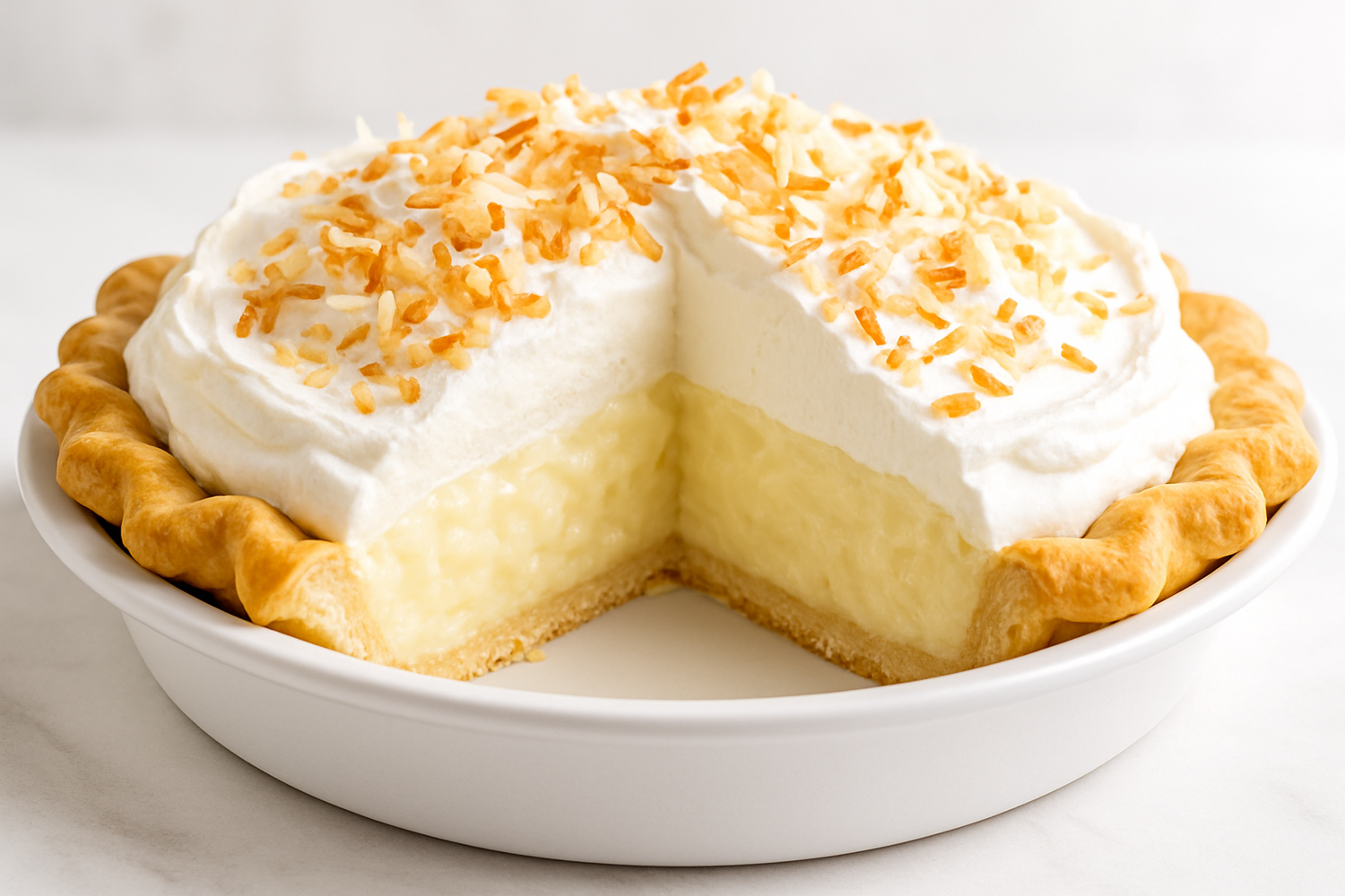 coconut cream pie