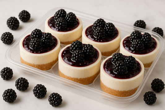 Mini Cheesecakes 6 Pack-Blackberry