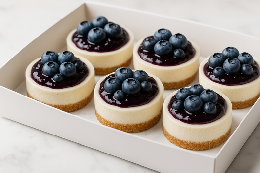Mini Cheesecakes 6 Pack-Blueberry