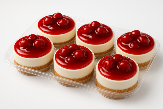 Mini Cheesecakes 6 Pack-Cherry