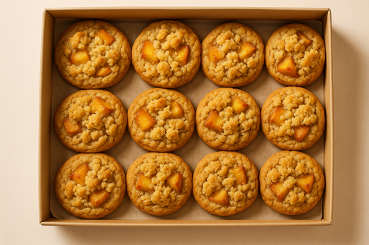 Peach Cobbler Cookies 12 Pack