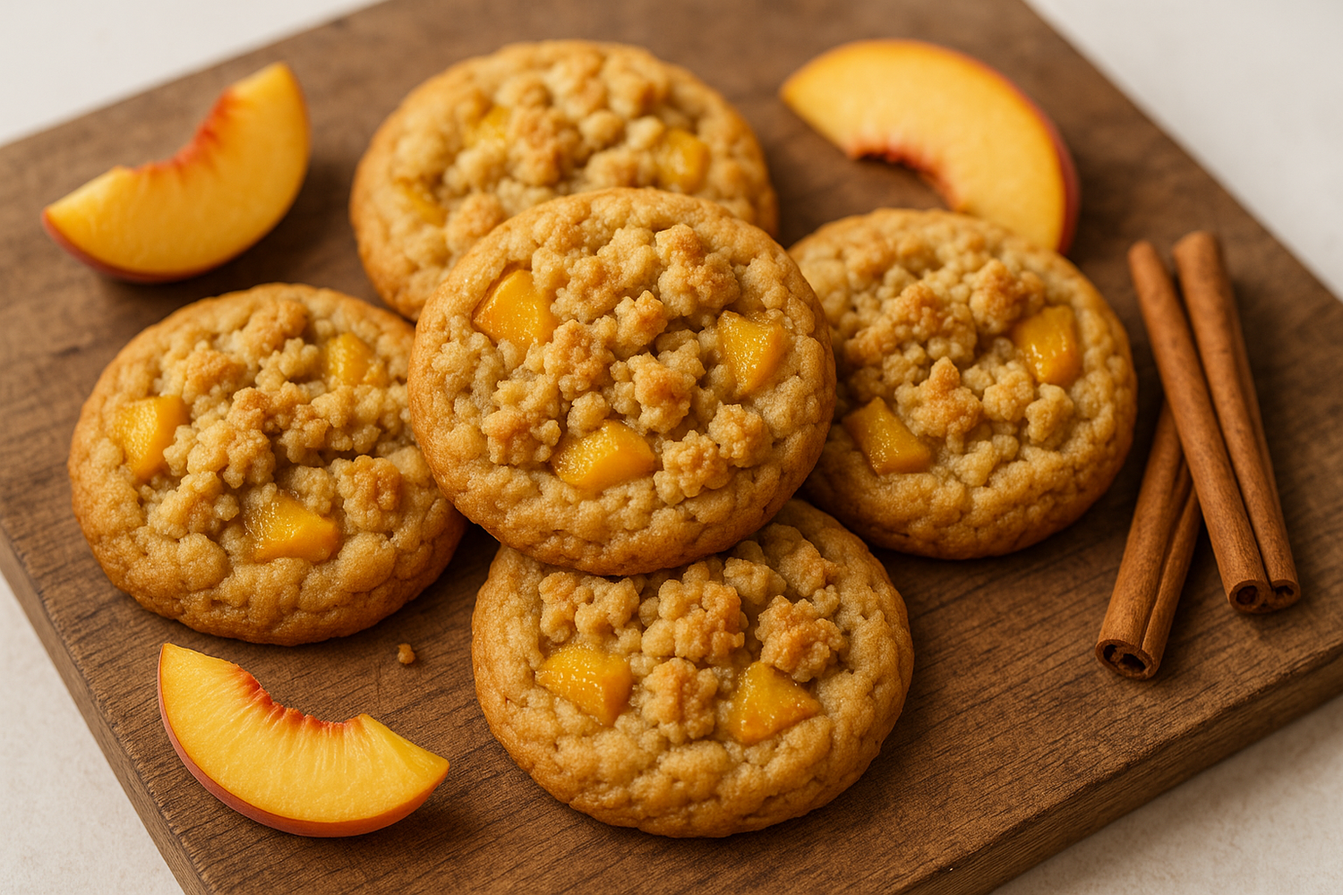 Peach Cobbler Cookies 5 Pack