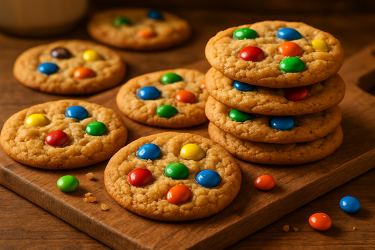 peanut m&m cookies