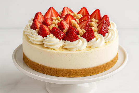 Strawberry Shortcake Cheesecake