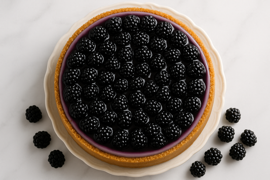 whole blackberry cheesecake